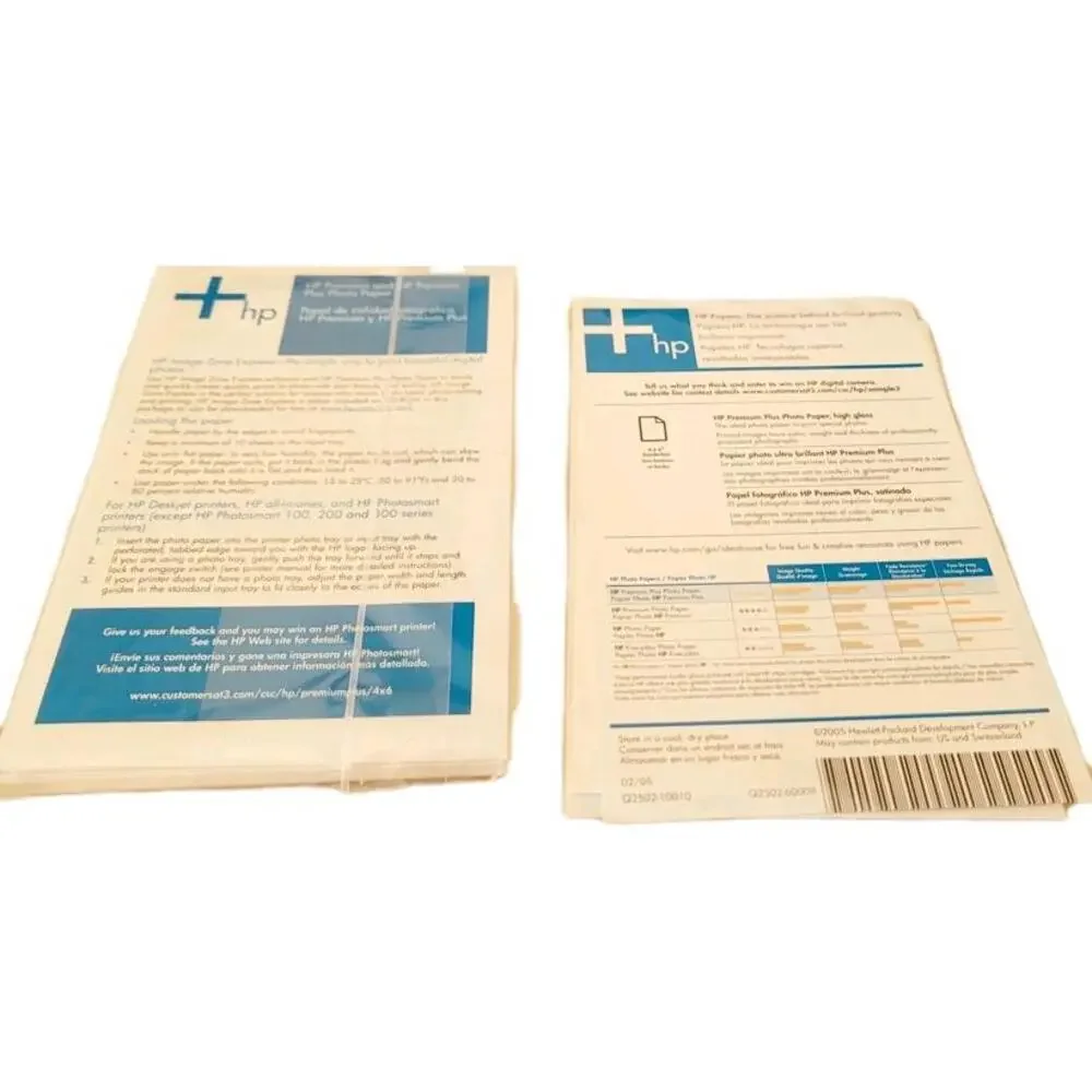 HP Invent Premium Plus HP Photo Paper 20 Sheets New Open Box