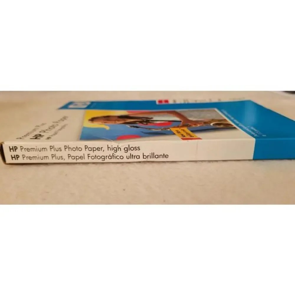 HP Invent Premium Plus HP Photo Paper 20 Sheets New Open Box