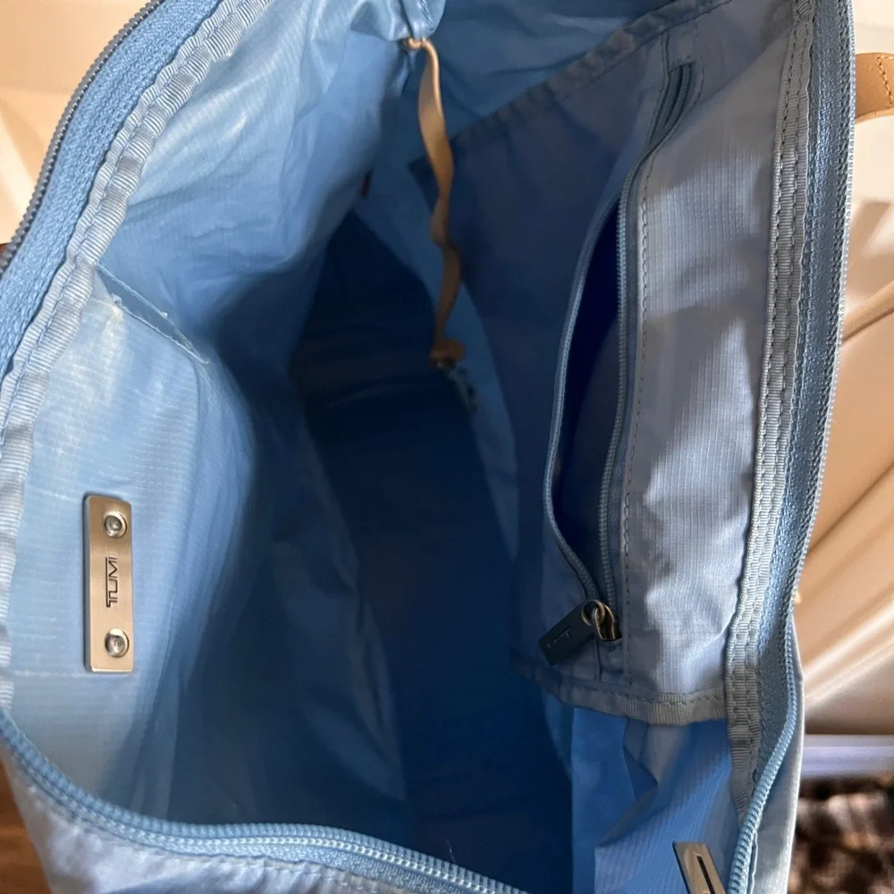 Tumi light blue