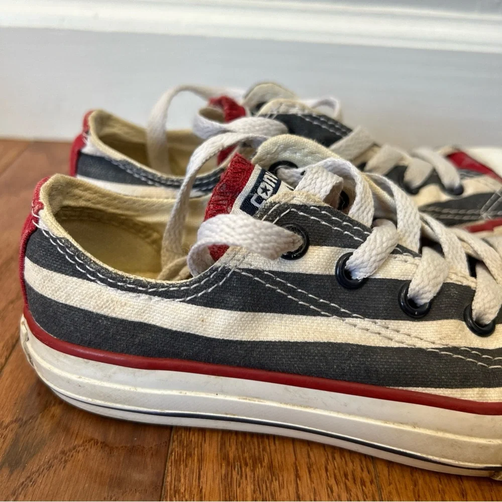 Converse size american white