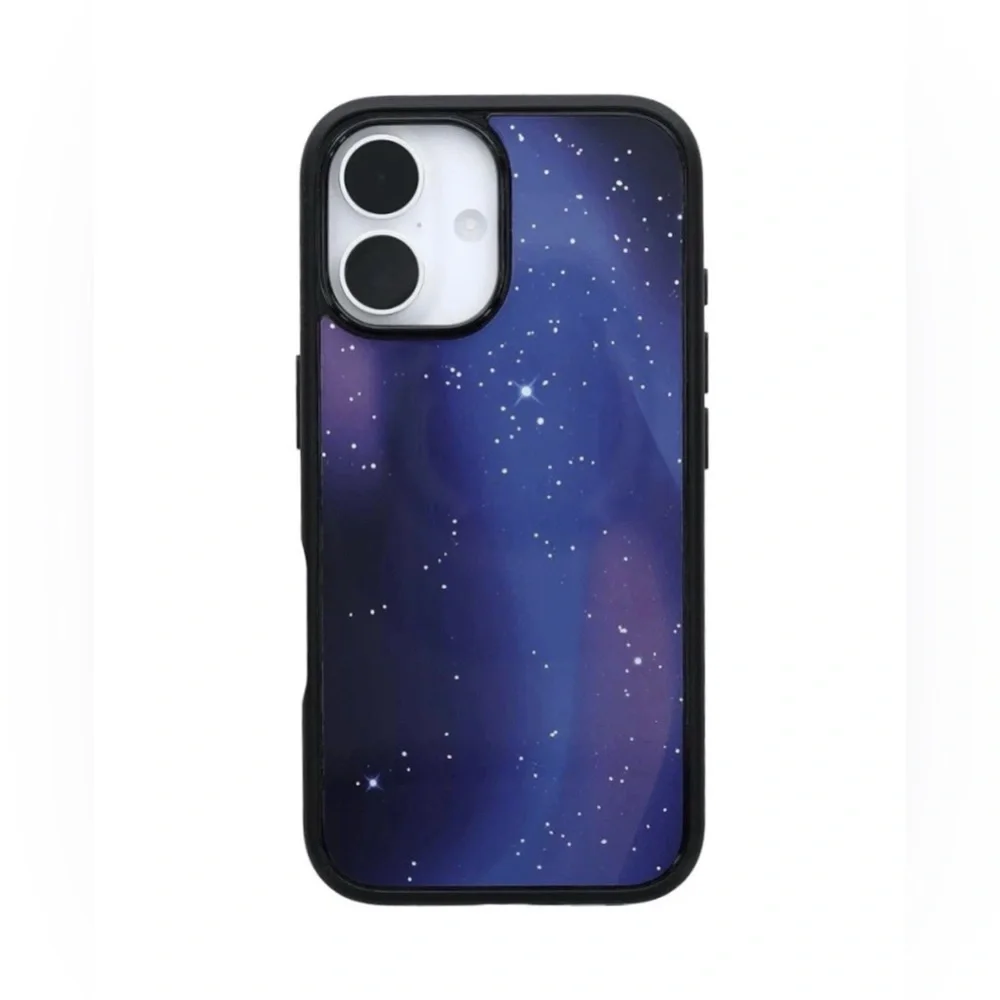 OtterBox Galaxy Starry Night Case - Black and Purple iPhone 16 Plus New in Box
