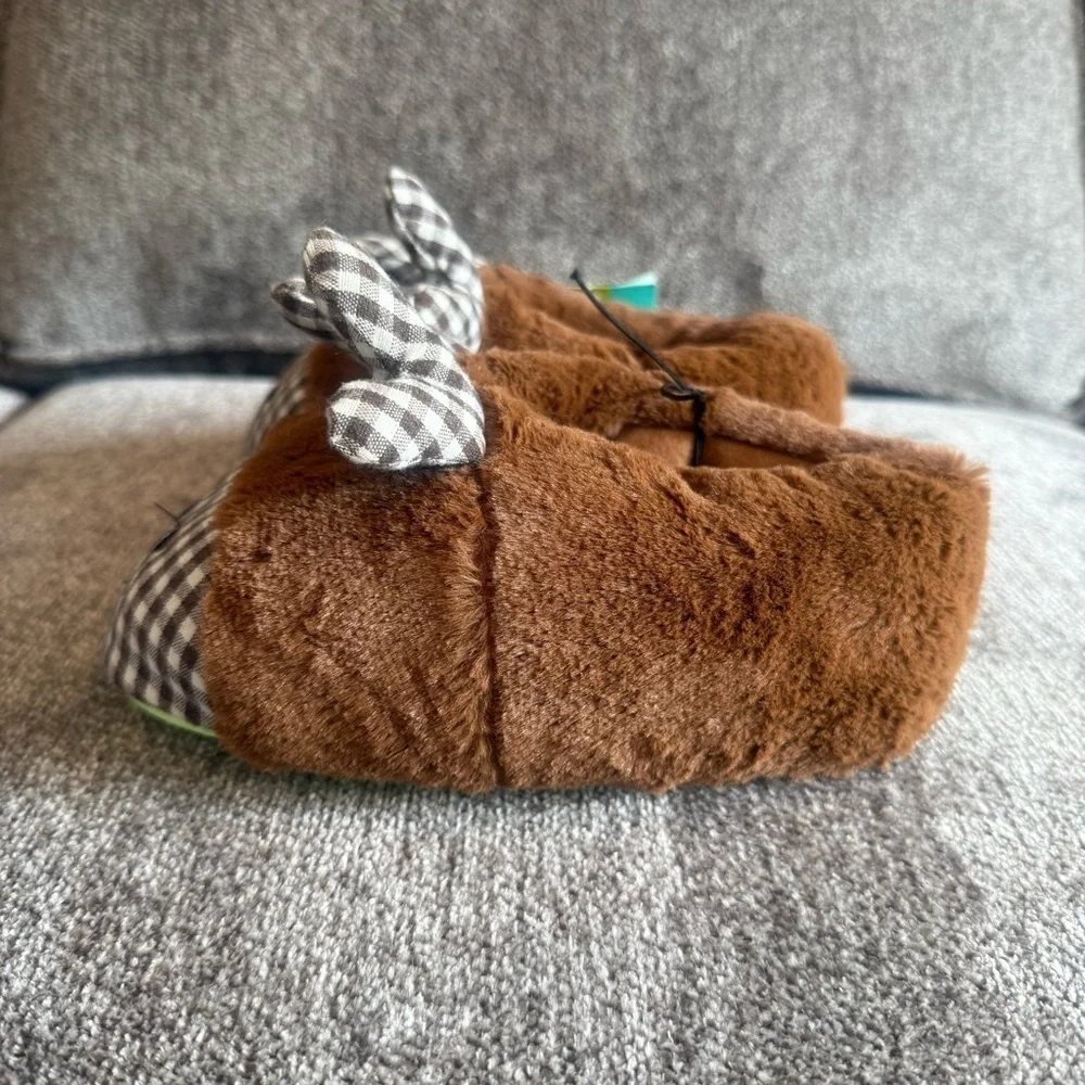 NWT Western Chief Cozy Moose toddler size 11/12 plush lightweight slippers