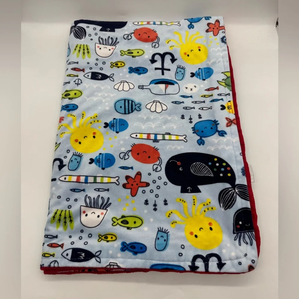Crafty Needles Shop, Handmade Baby Swaddle Blanket