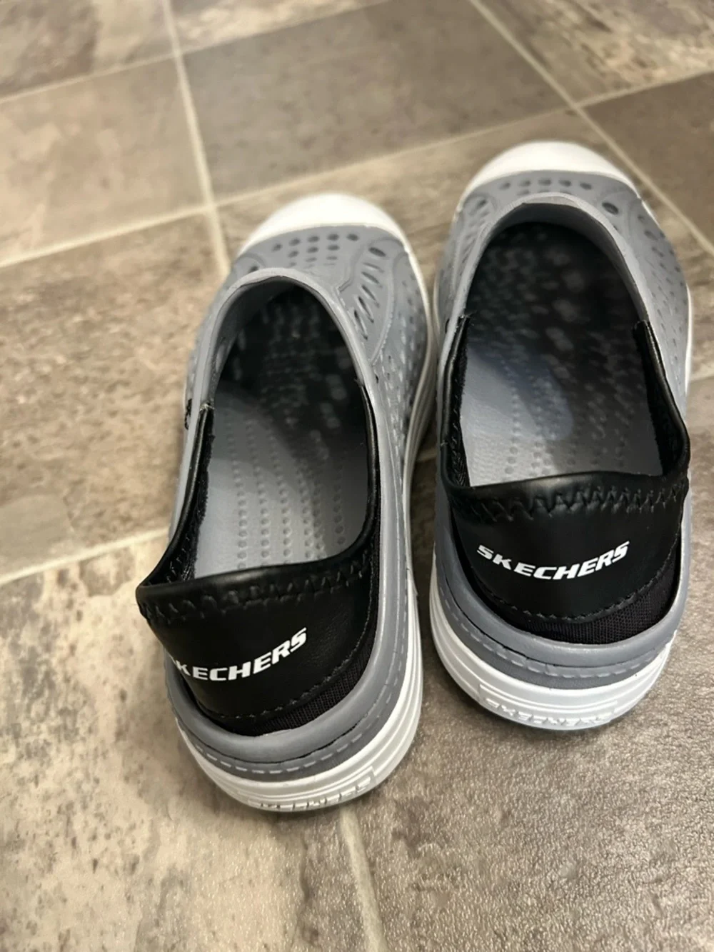 Skechers slip water