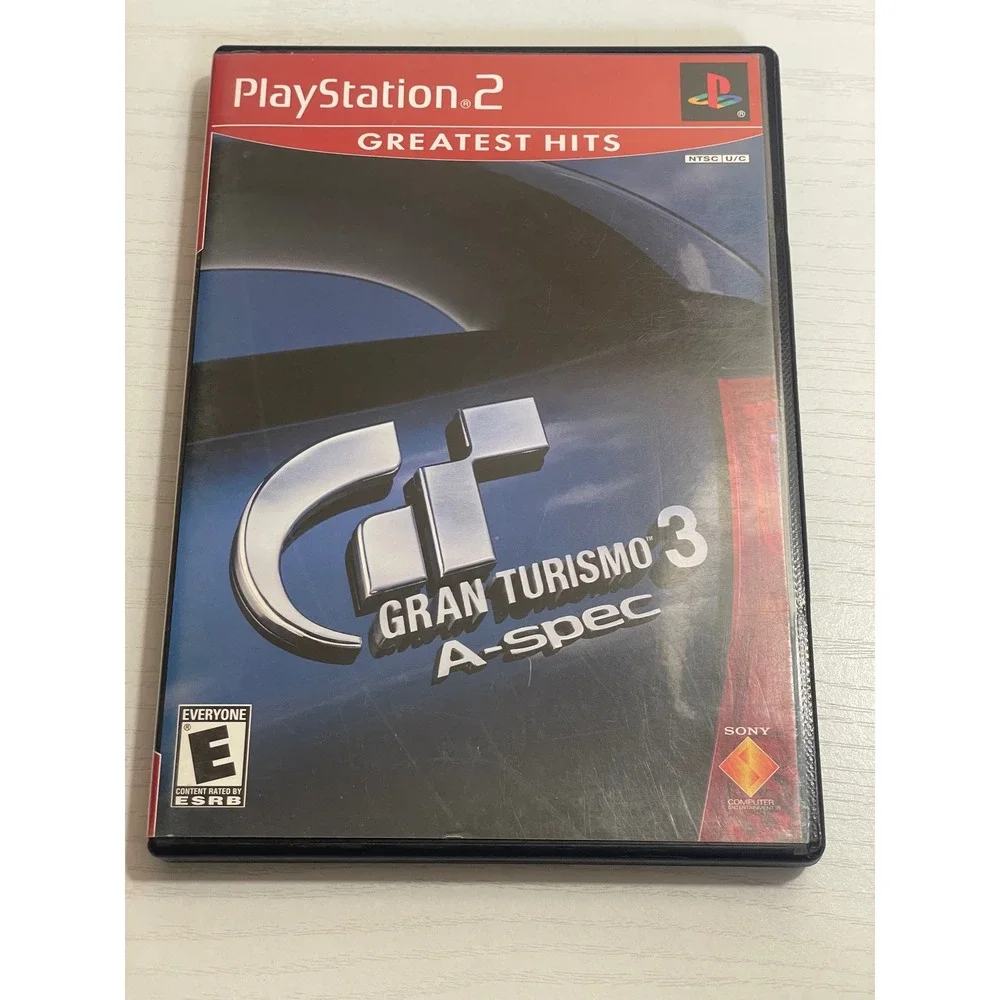 PlayStation 2 Gran Turismo‎ 3 A Spec Greatest Hits Game Disc Tested