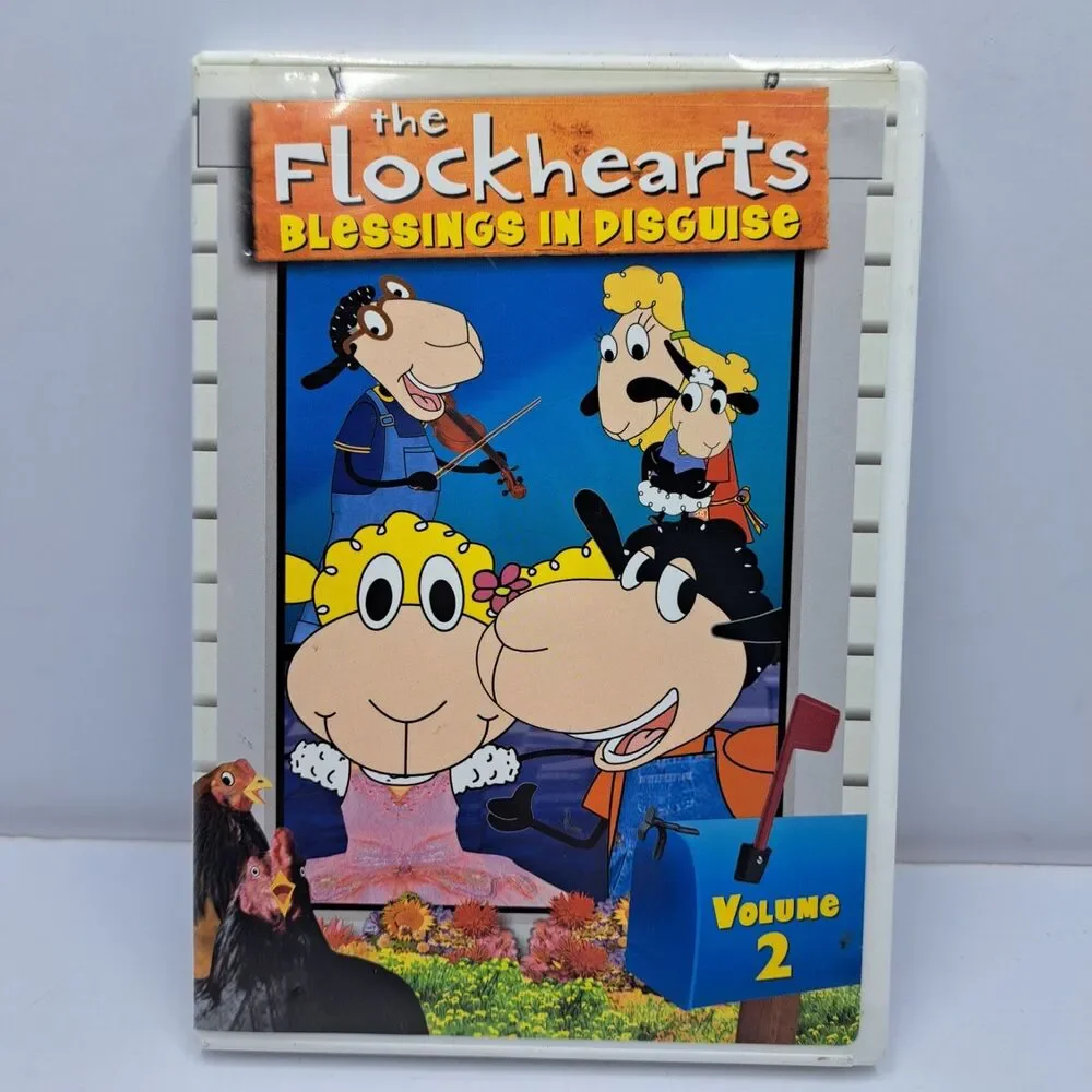 The Flockhearts Blessings in Disguise DVD Volume 2 Christian Cartoon
