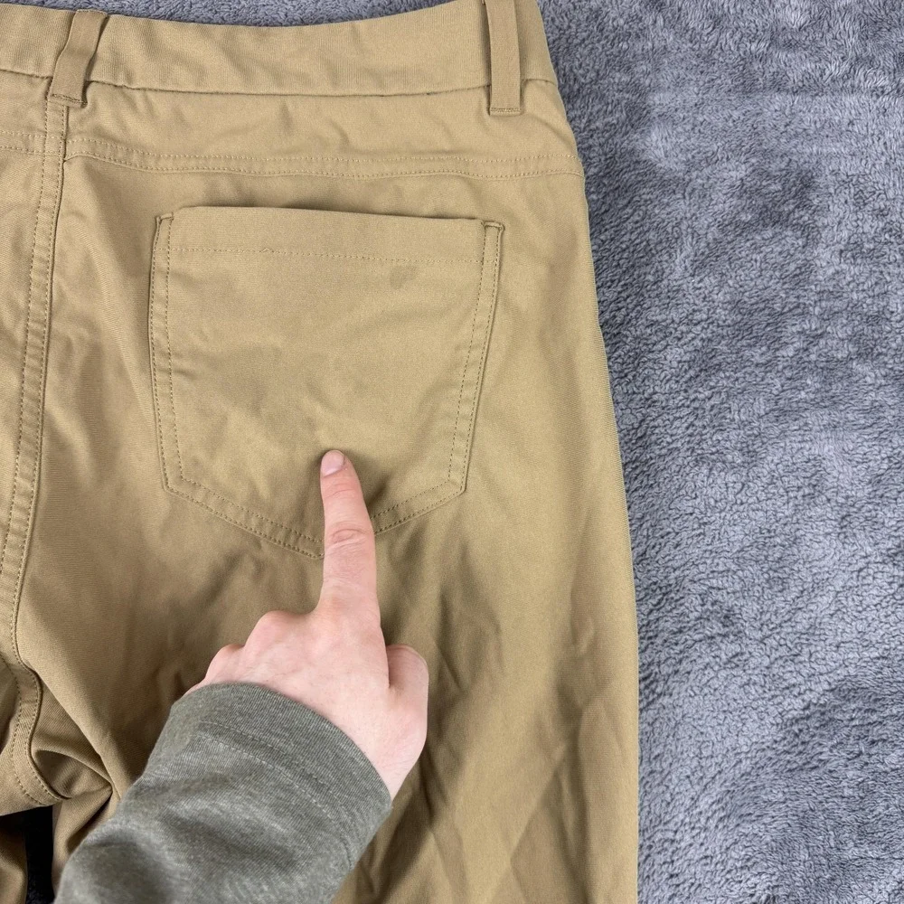 VRST Pants Mens 33x28 Khaki‎ Stretch Chino Athletic Golf Casual Performance