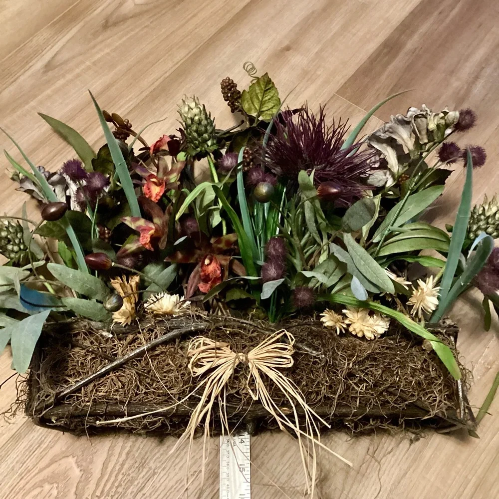 Hand Crafted grapevine wall