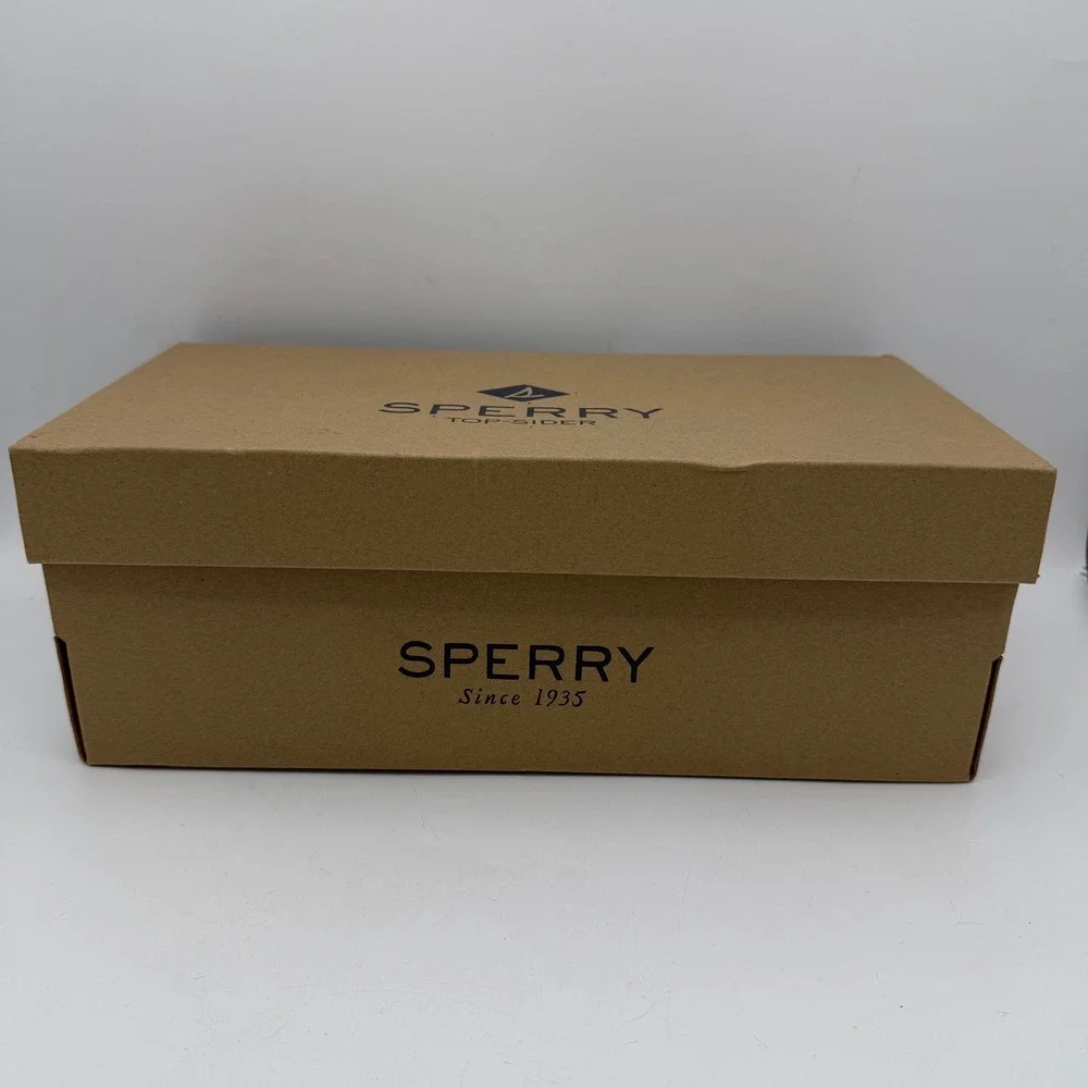 Sperry Top-Sider Float Navy Blue Faux Fur Lined Boat Shoes Mens 12 STS23886
