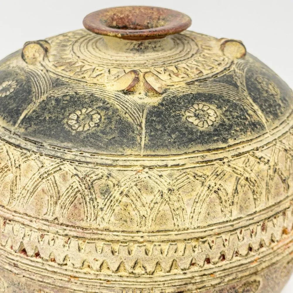 Unmarked vintage carved