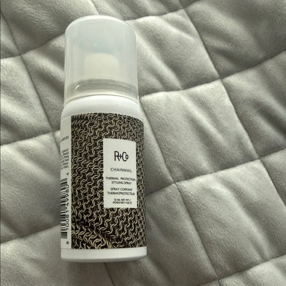 R+Co Chainmail Thermal Protection Styling Spray - White