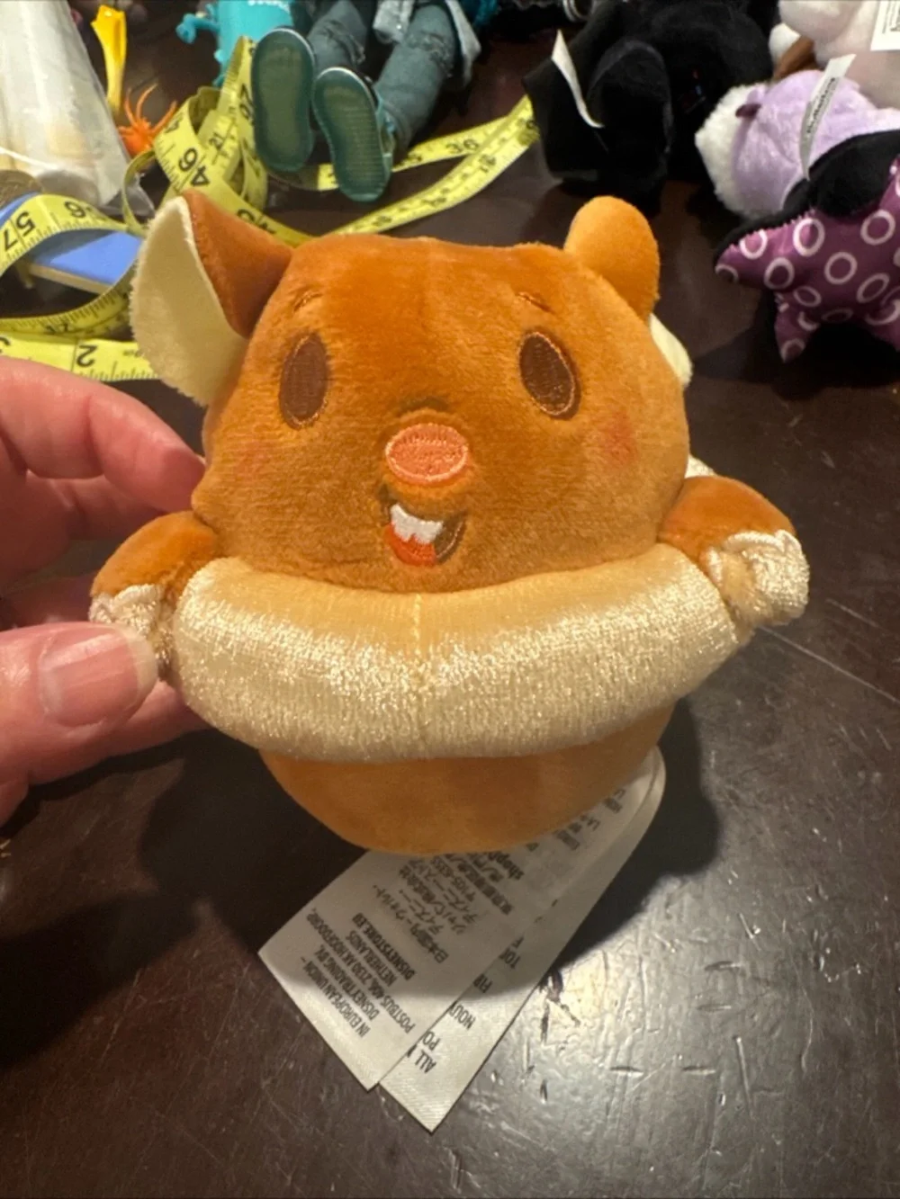 Disney Store Munchlings Emile Gourmet Goodies Cream Puff Ratatouille Plush