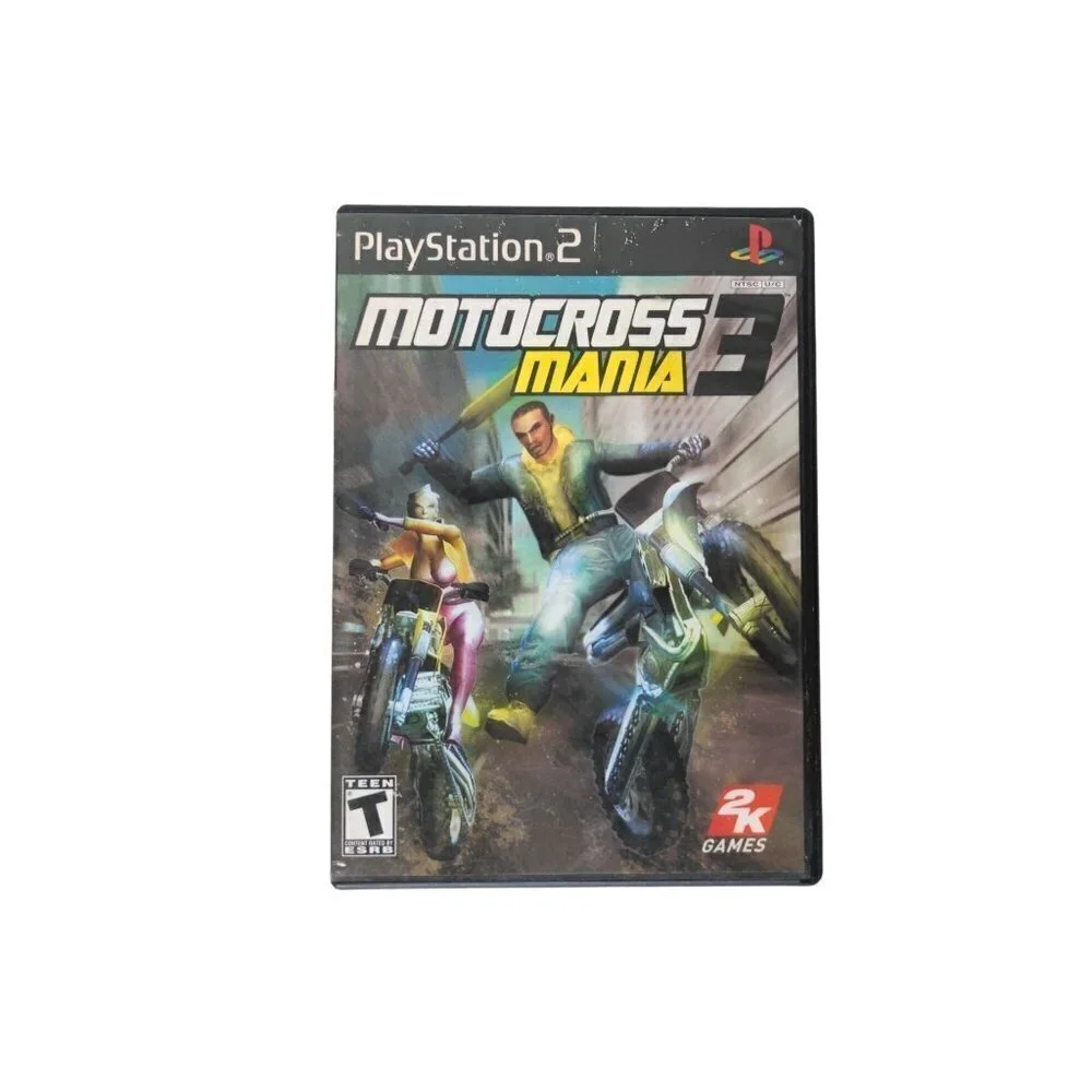Motocross Mania 3 Game Sony PlayStation 2 With Manual