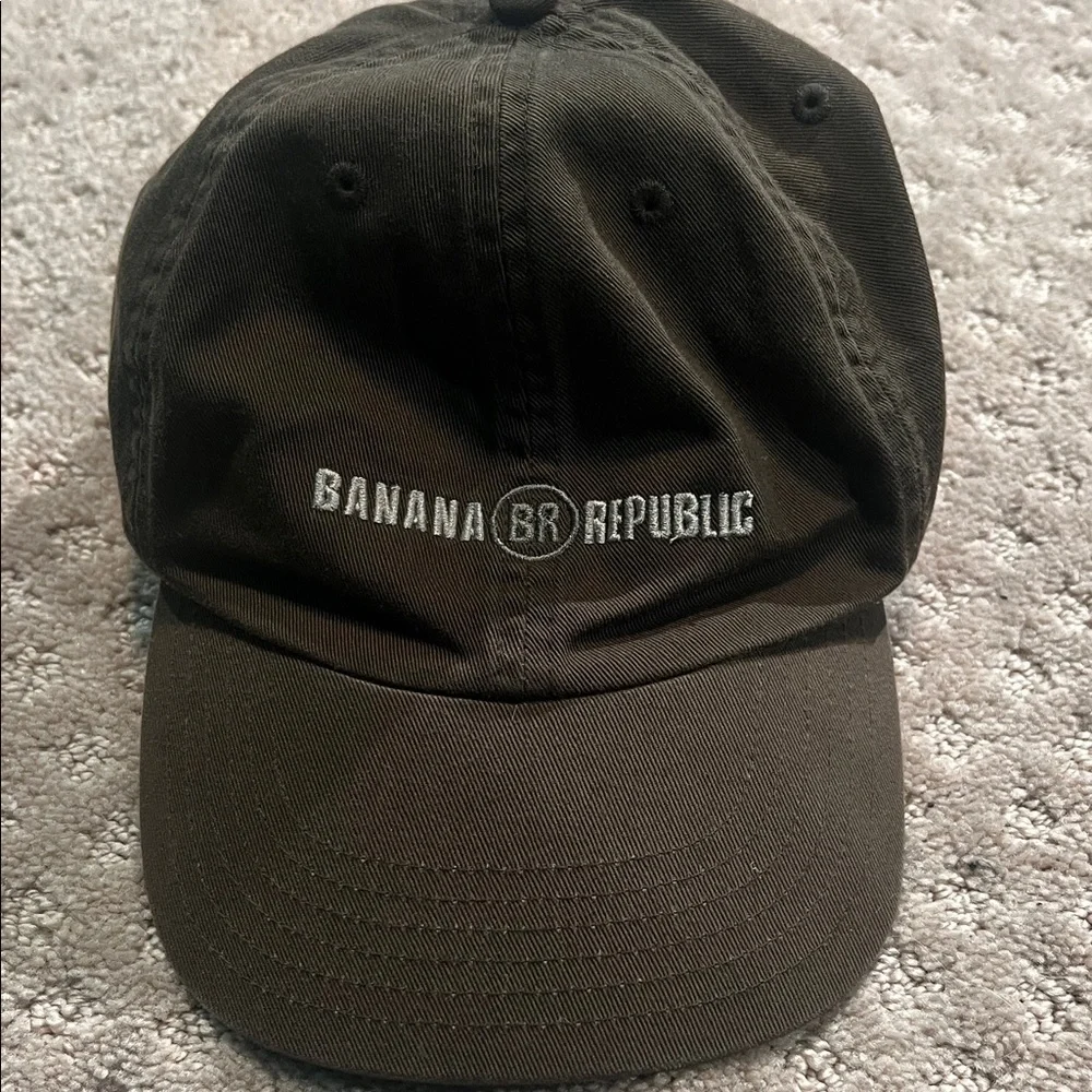 Banana Republic Dark Brown Baseball Cap