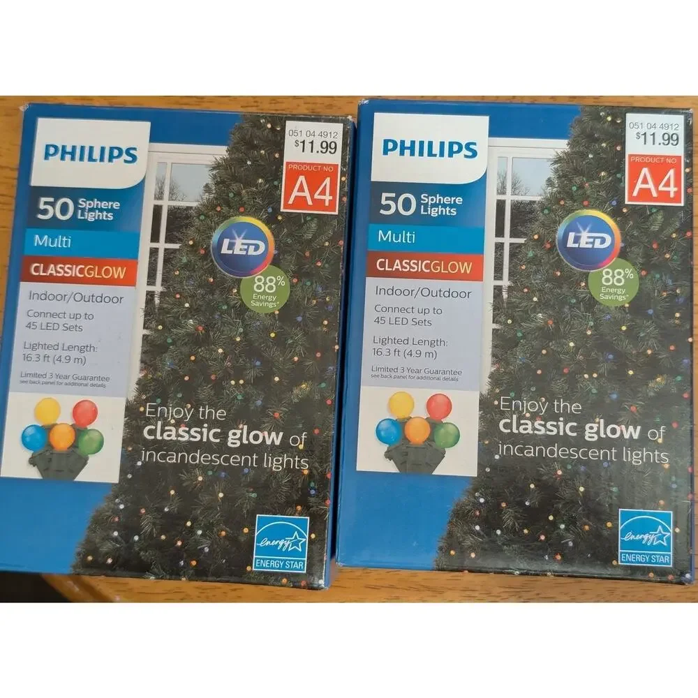 *New* Philips Sphere Lights Classic Glow of Incandescent LED