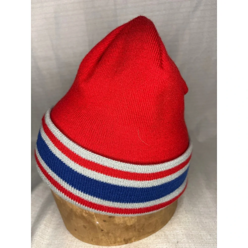 NY Giants Knit Beanie Hat Red Blue Gray‎ NFL Football Winter