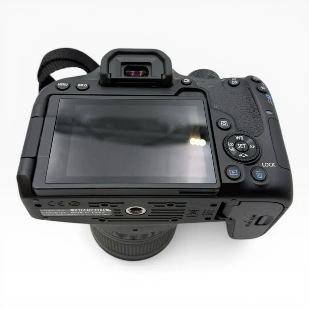 Canon EOS Rebel T8i 24.1MP DSLR Camera 2 Lens, Memory Card, Filters, shutter <2k
