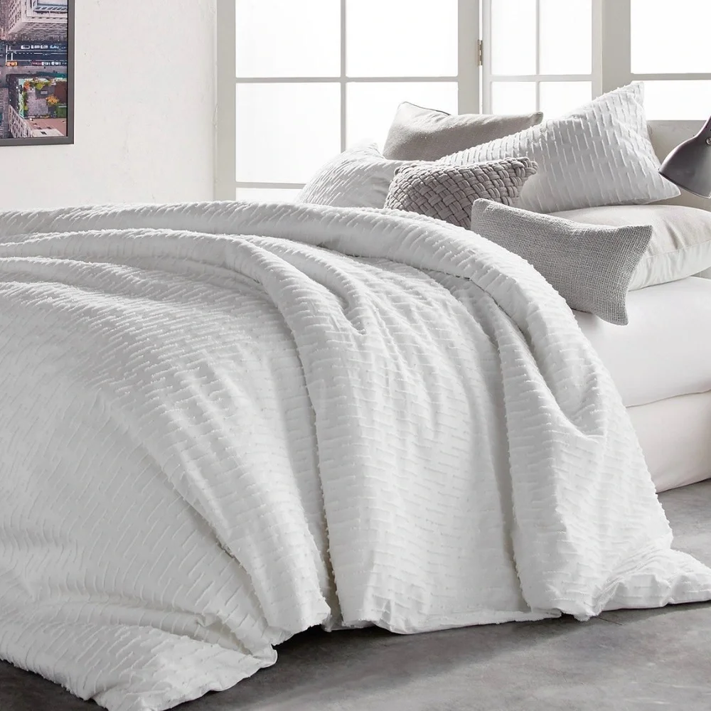 New DKNY Refresh Cotton Duvet Cover, Full/Queen