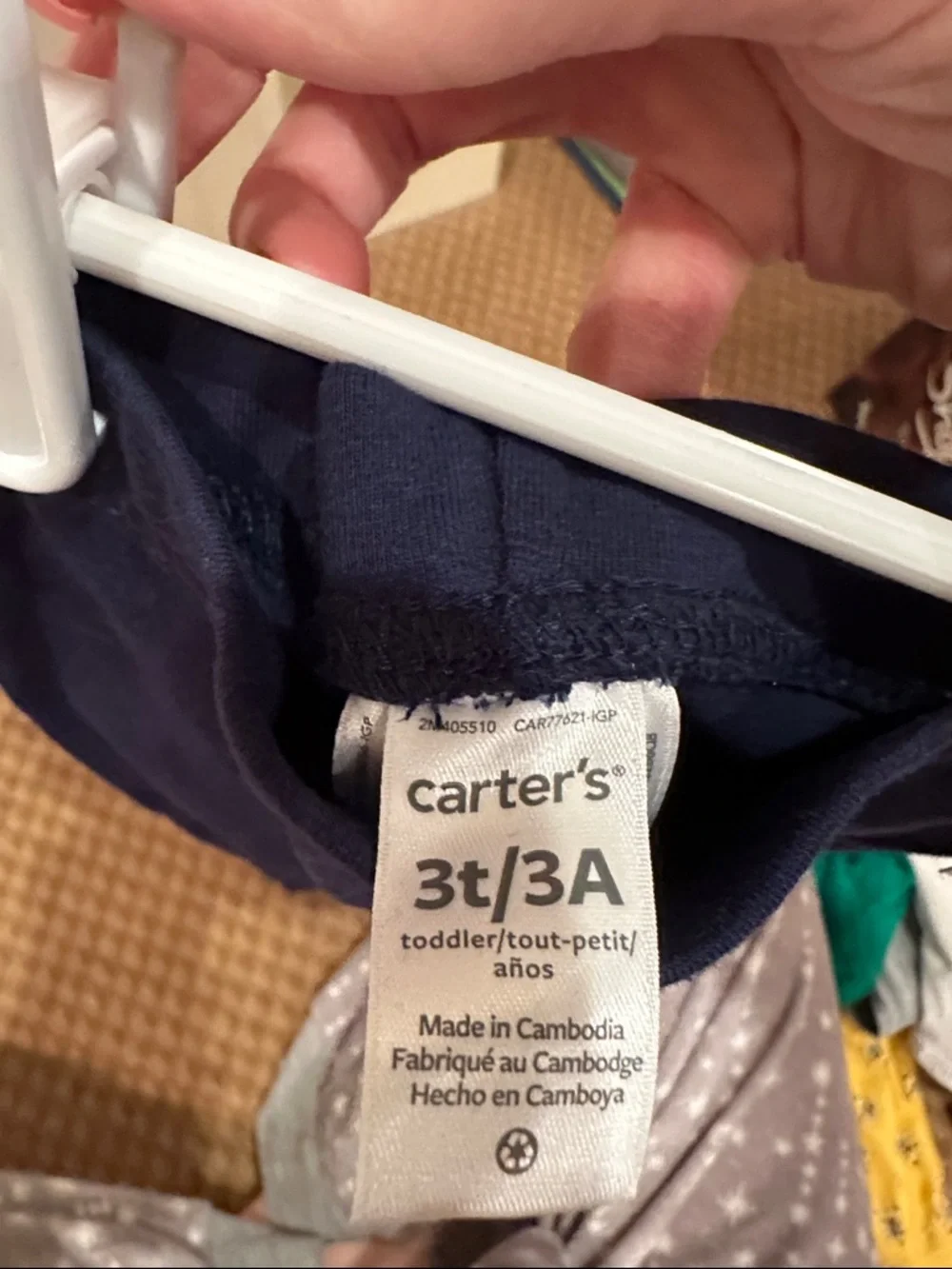 Carters classic navy