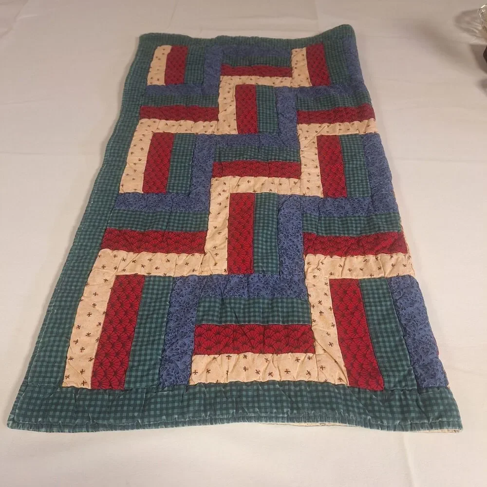Handmade quilted patchwork
