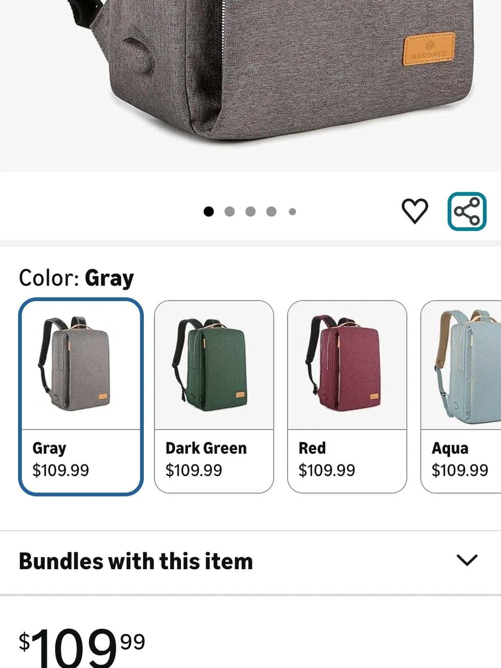 Nordace modern gray