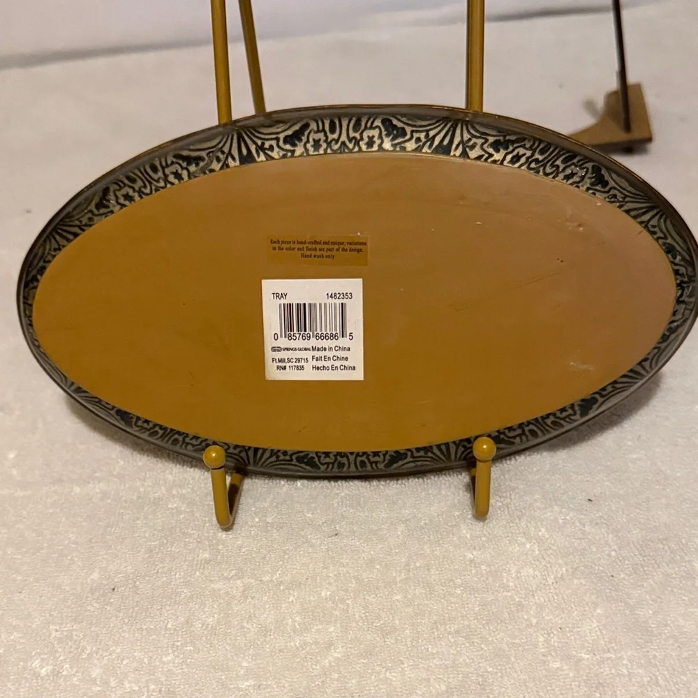 Handmade stylish oval