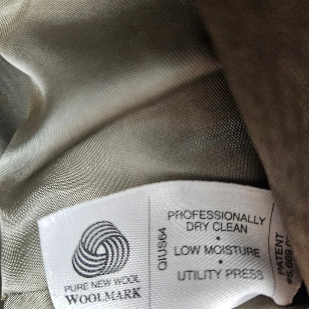 Daniel Cremieux Collection Tan Wool 3 Button Blazer Sport Coat Mens 44R Dillard