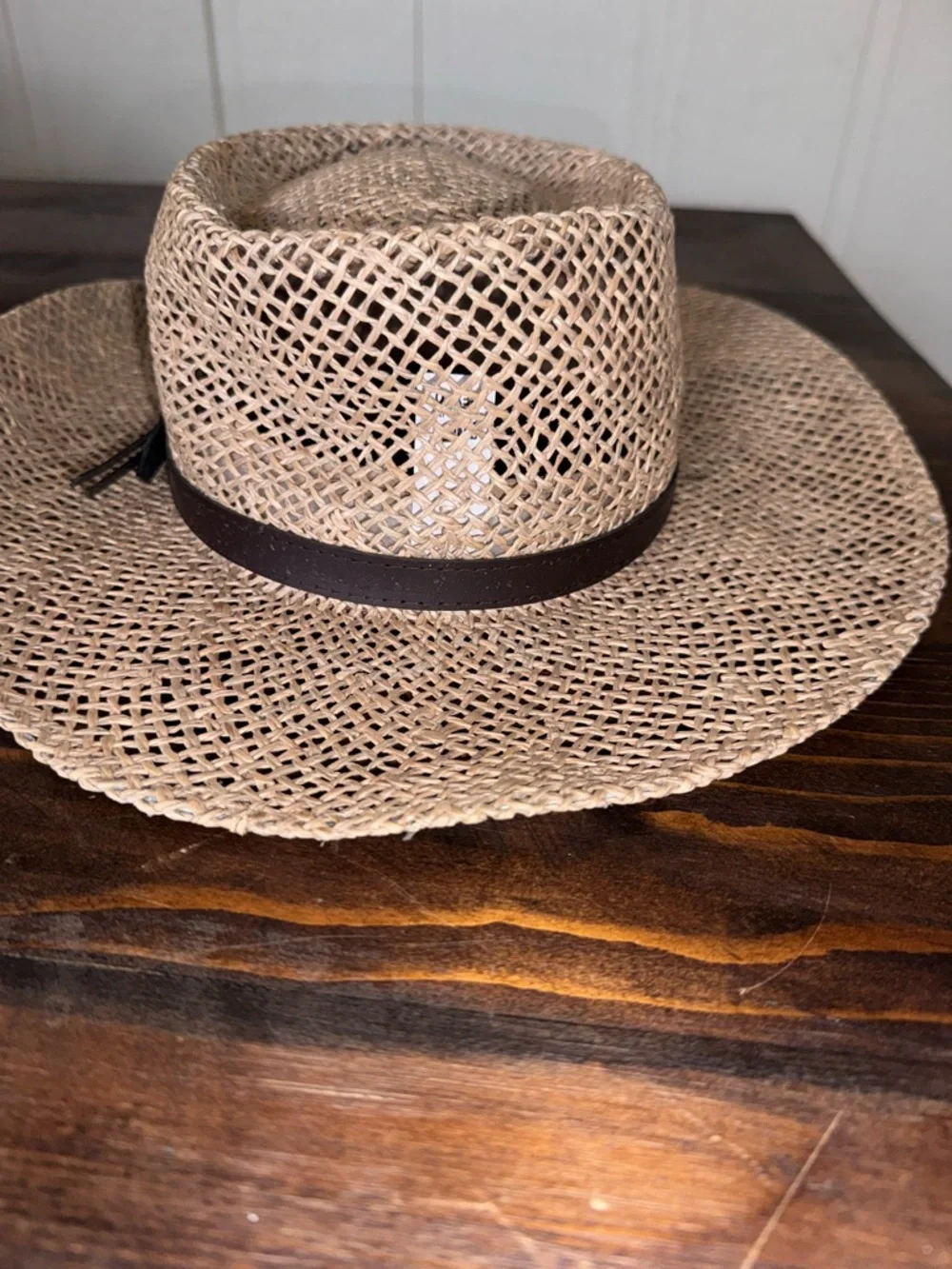 Stetson Straw Hat S/M Ventilated Western Cowboy Summer Beach Ranch Style