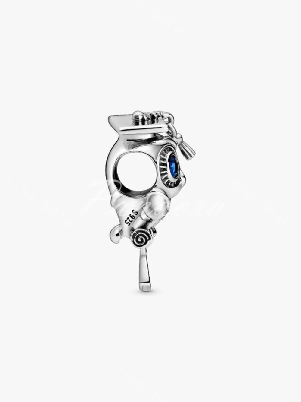 Pandora Wise Owl Graduation Charm