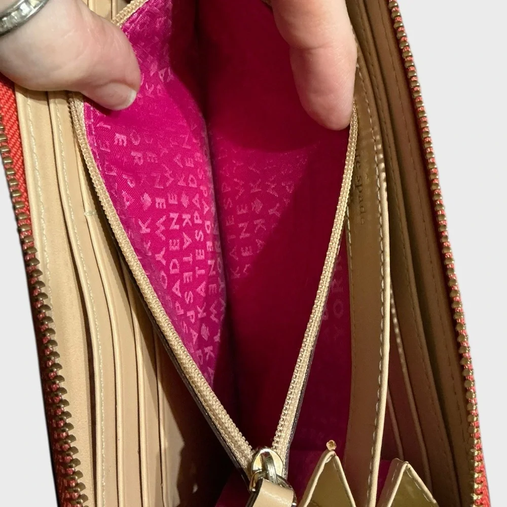kate spade leather 75”