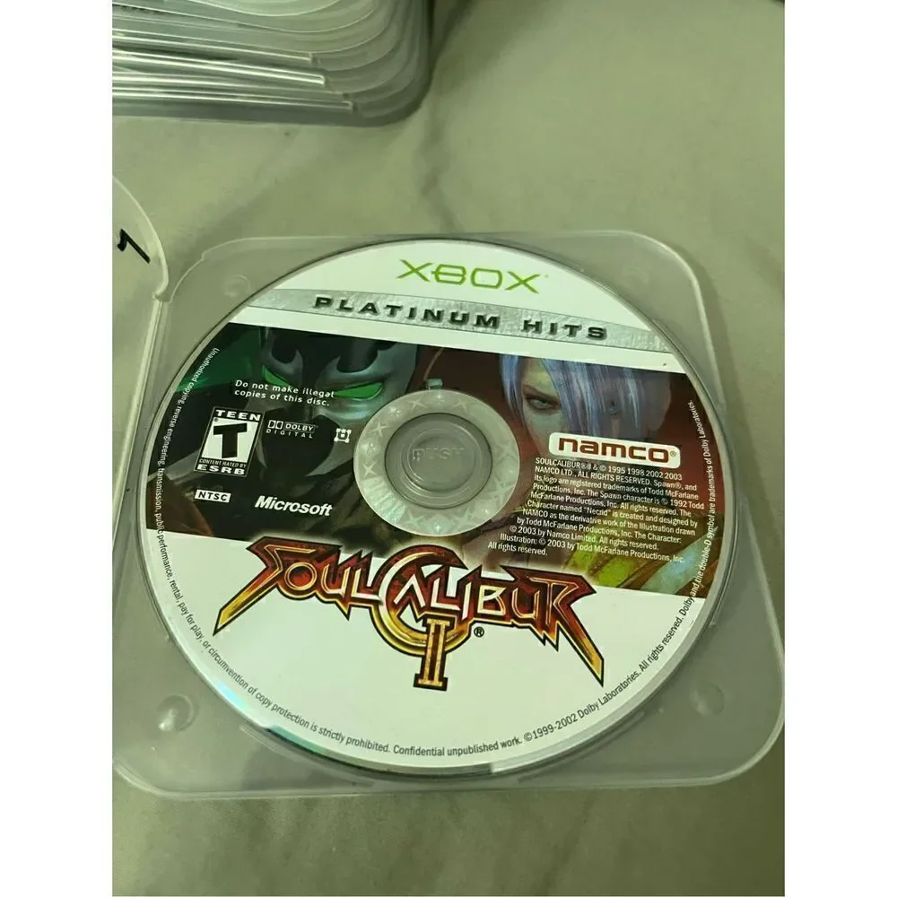 Soul Calibur 2 Platinum Hits Microsoft Xbox disc only
