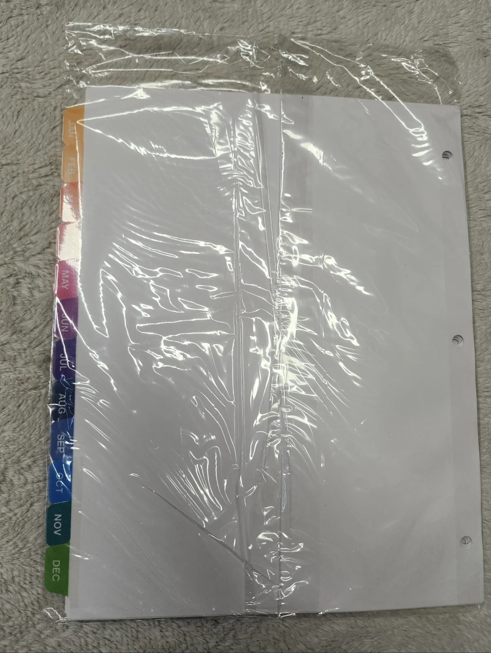 Avery colored binder