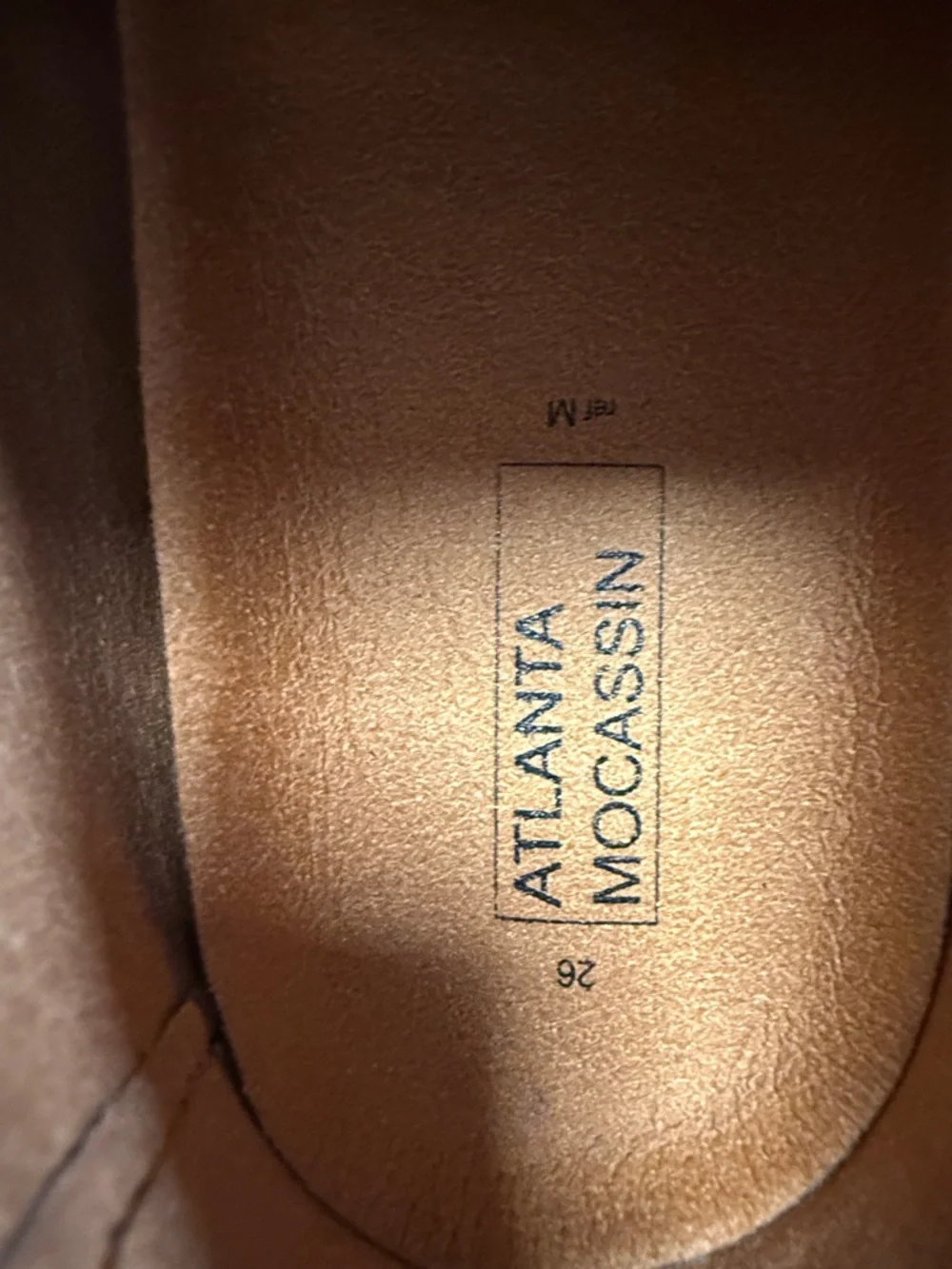 Atlanta Moccasin versatile navy