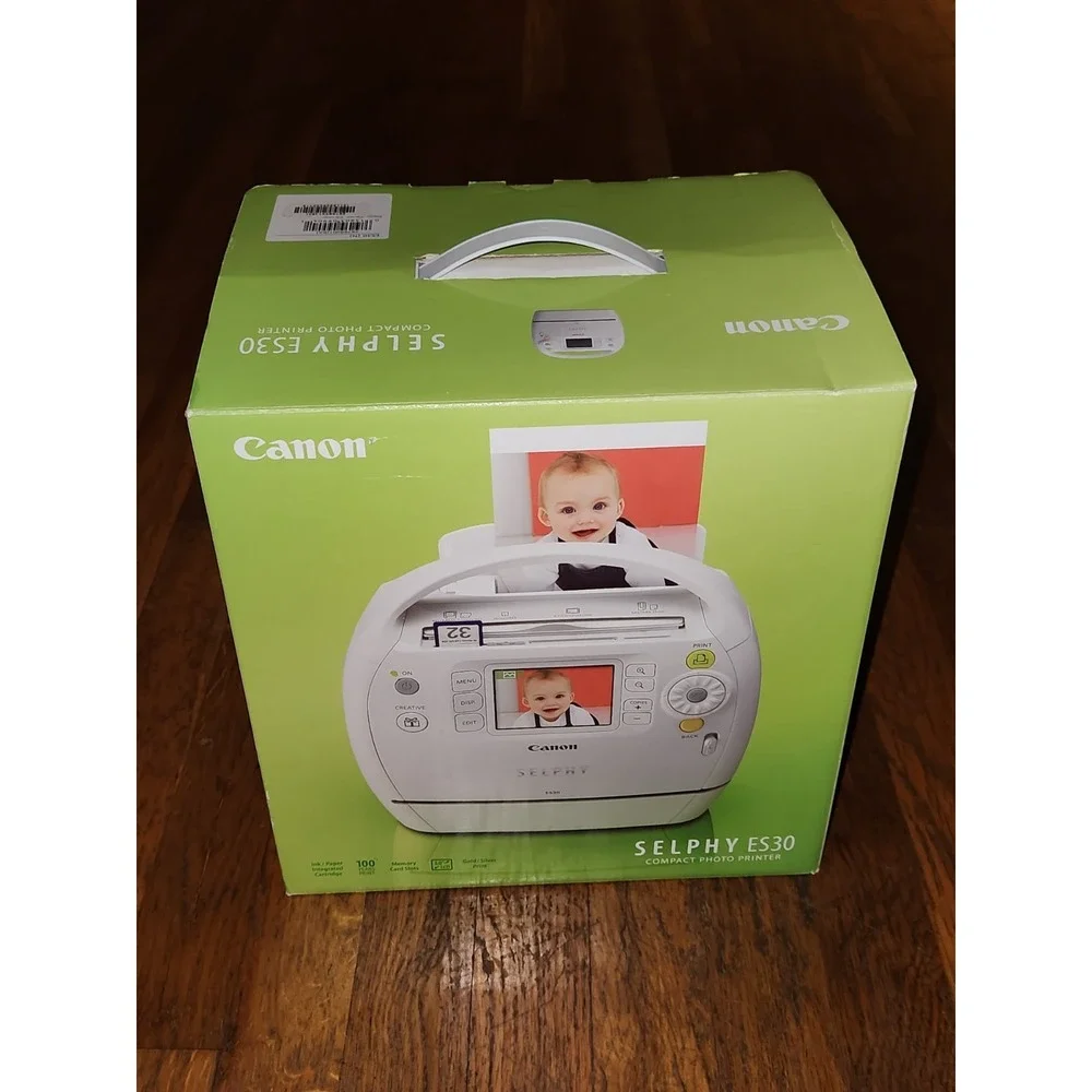 Canon SELPHY ES30 Digital Photo Thermal Printer Brand‎ New - Open Box