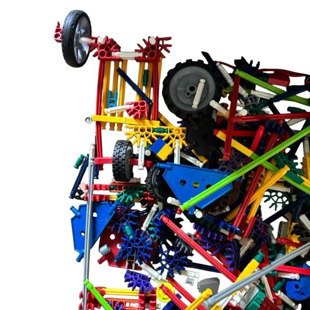 K’NEX Assorted Lot With Gray Carry Case