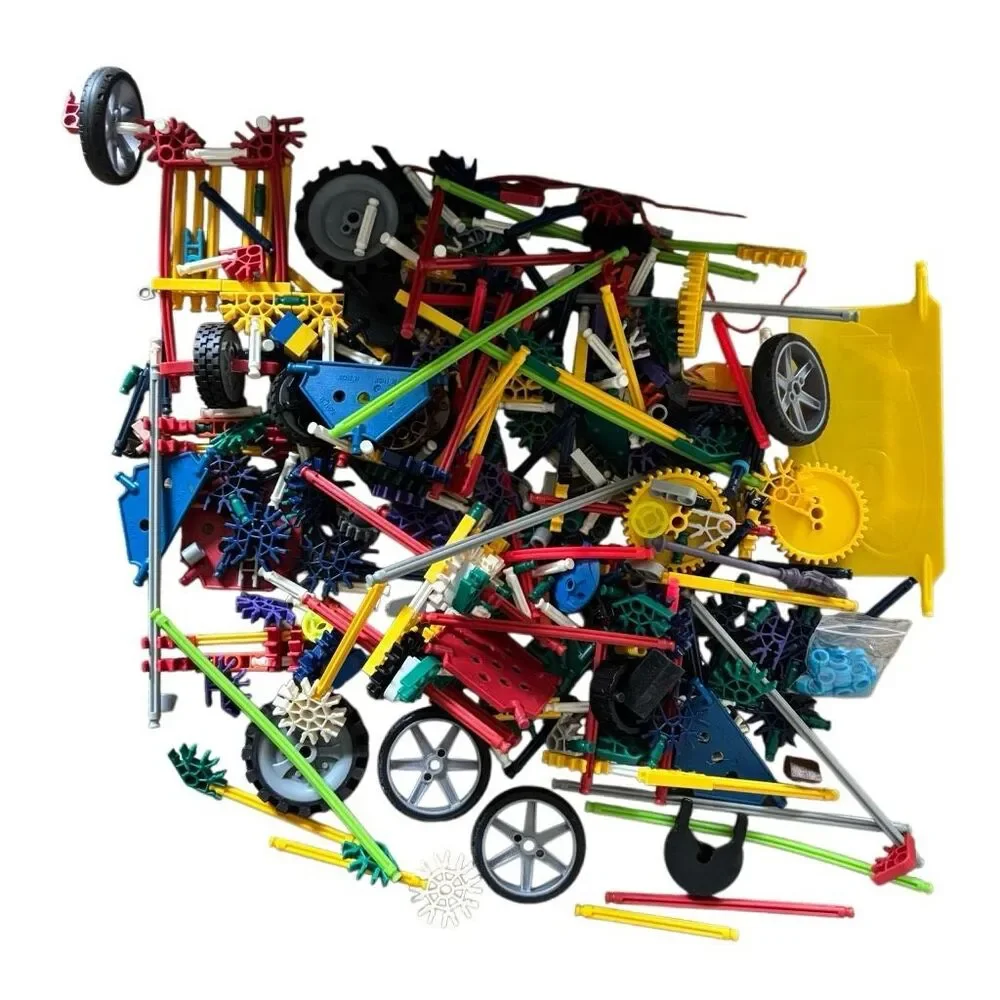 K’NEX Assorted Lot With Gray Carry Case