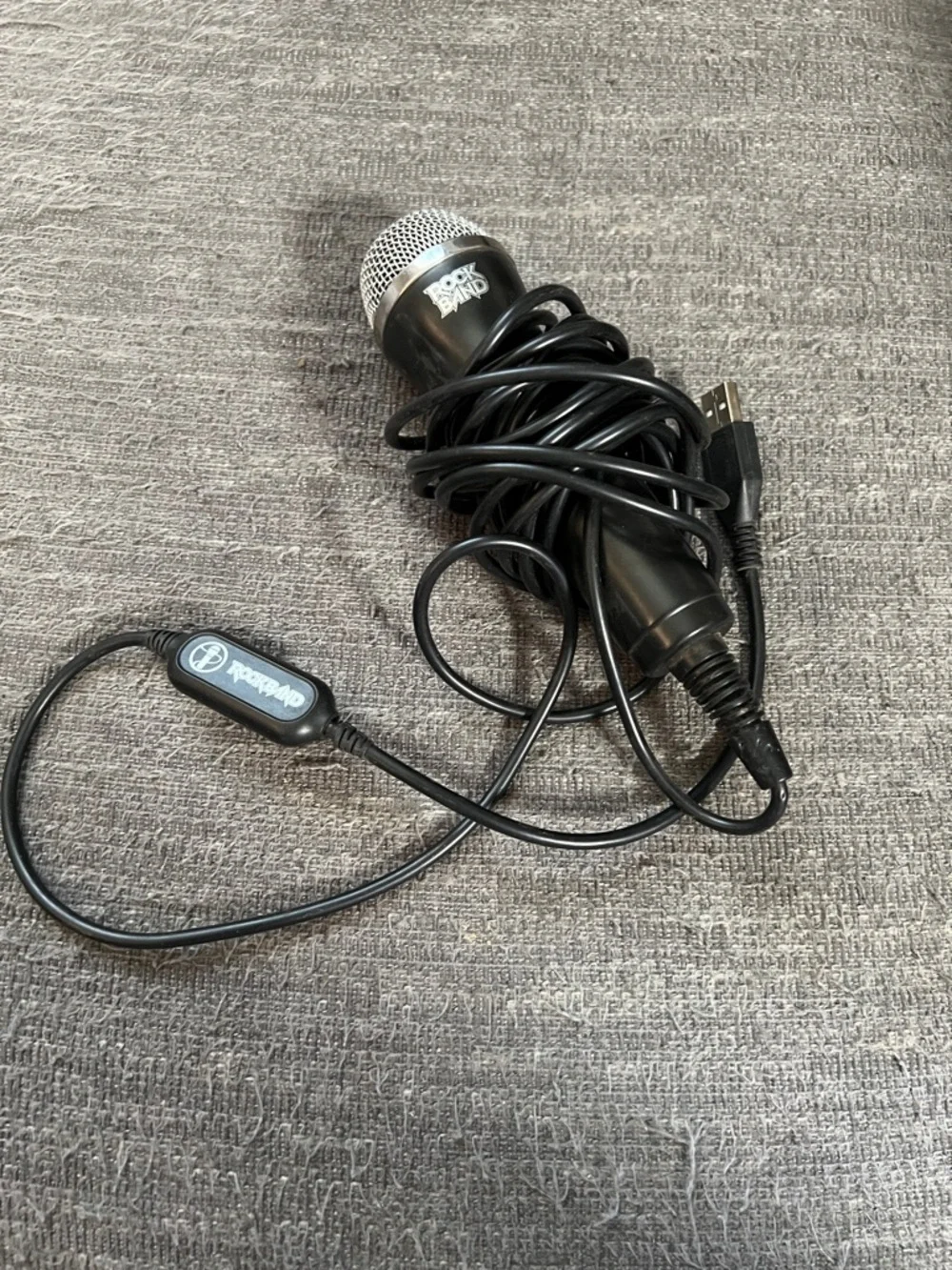 Logitech Black USB Microphone with Integrated Cable