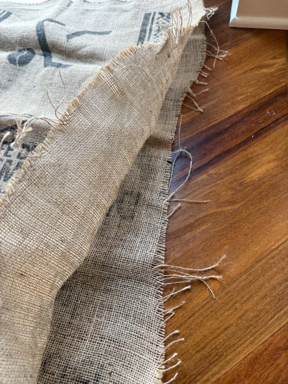 Large Authentic Guatemalan Burlap Coffee Bean Sack Bag