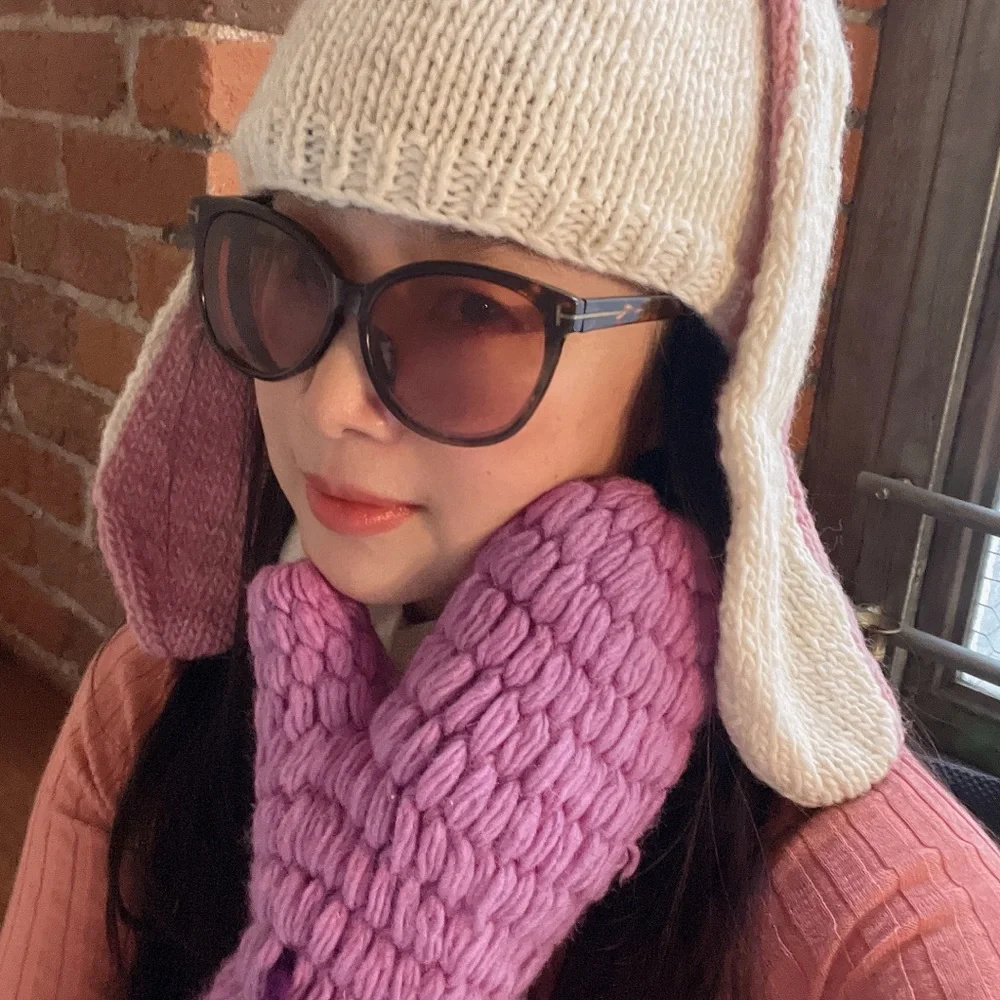 Hand Crafted hand knitted