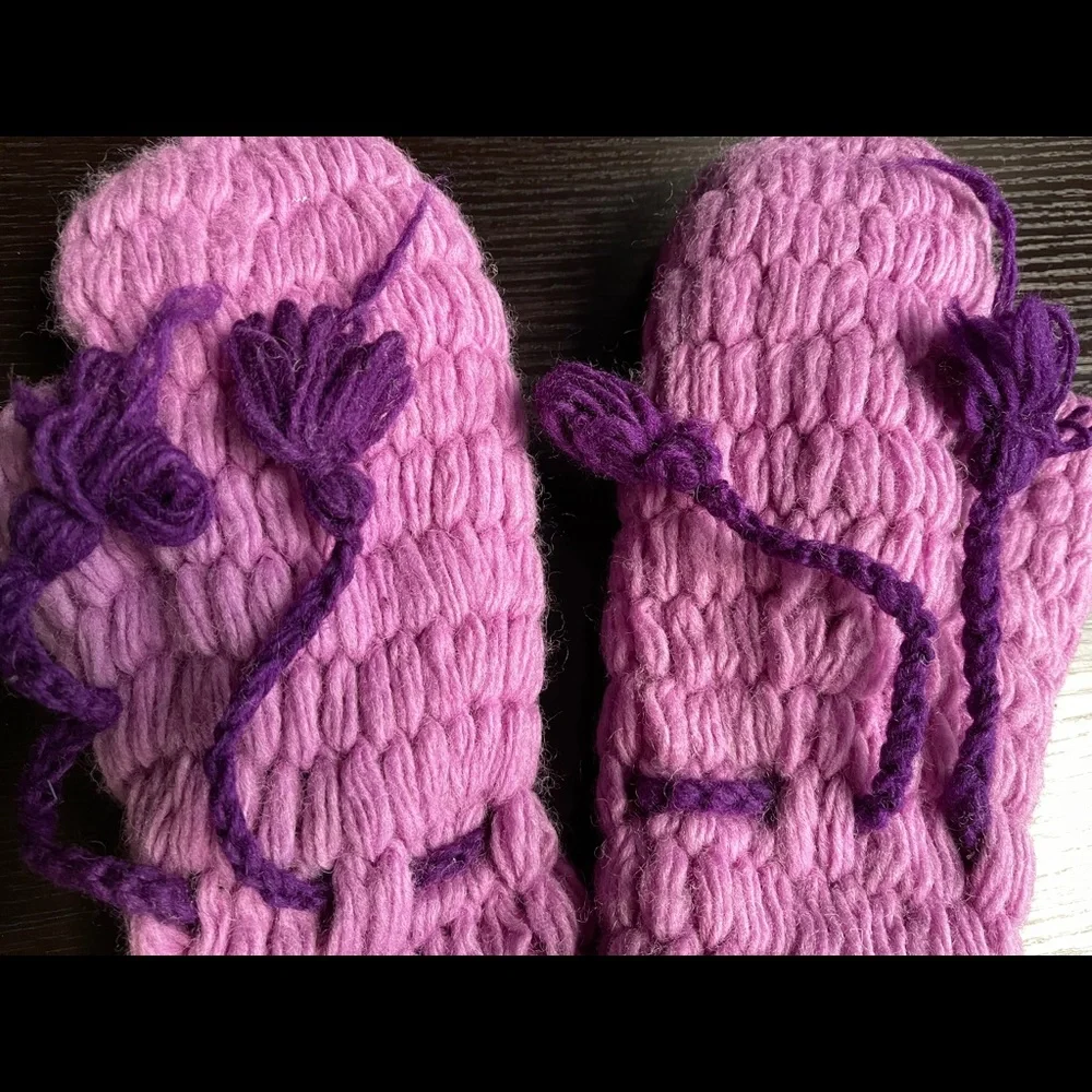 Hand Crafted hand knitted
