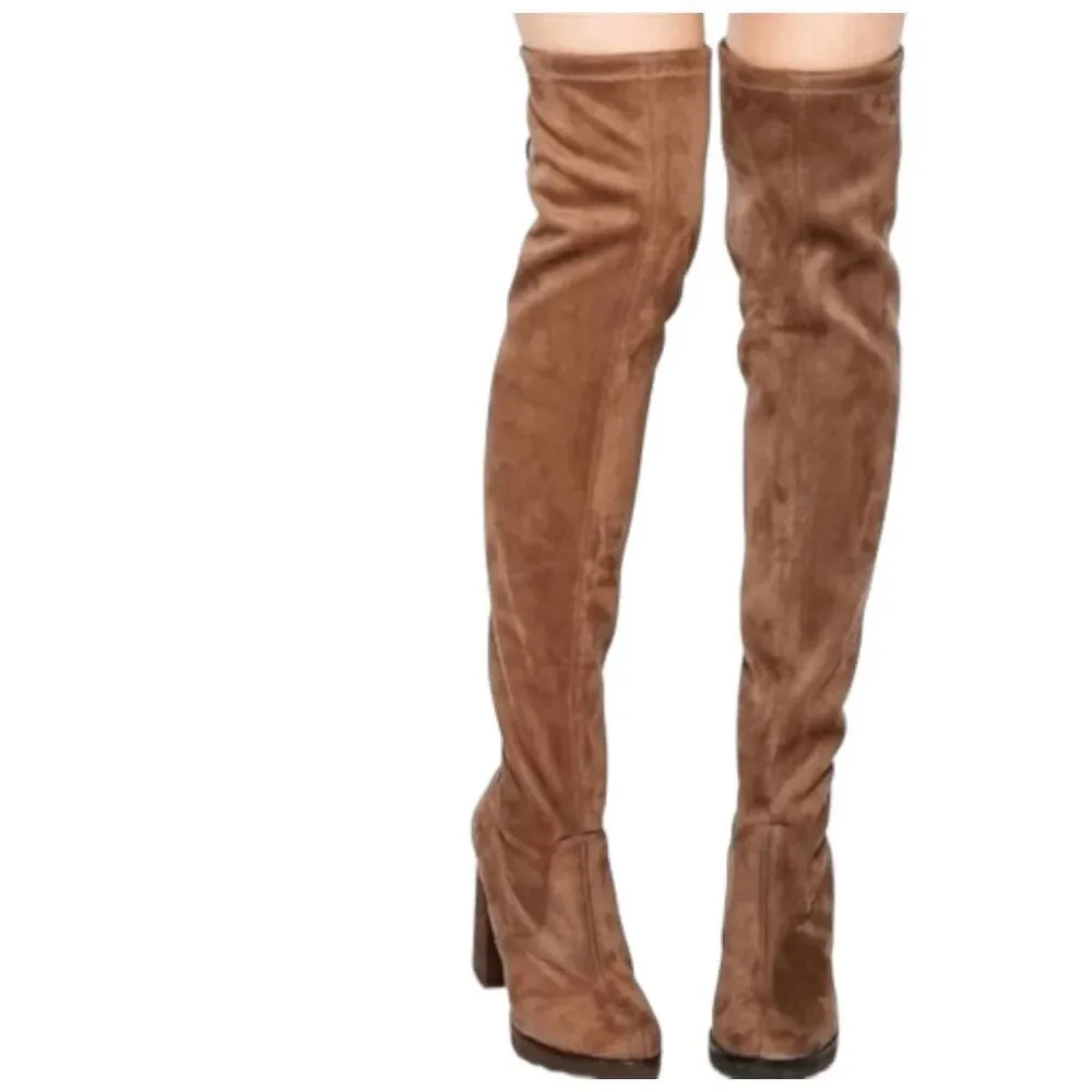 NWOB FREE PEOPLE North Star Over The Knee Boot Size 37 (US 6.5)