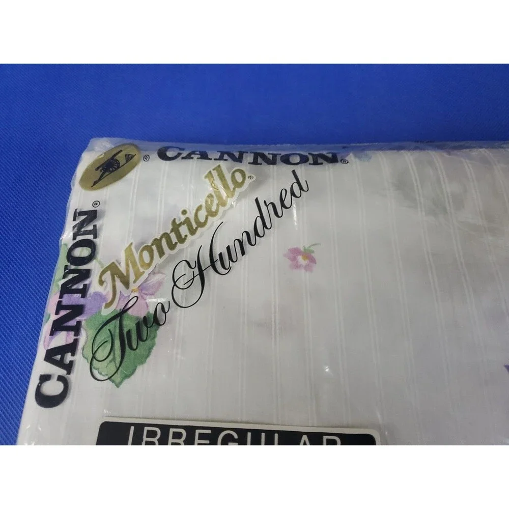 Cannon cotton polyester looking