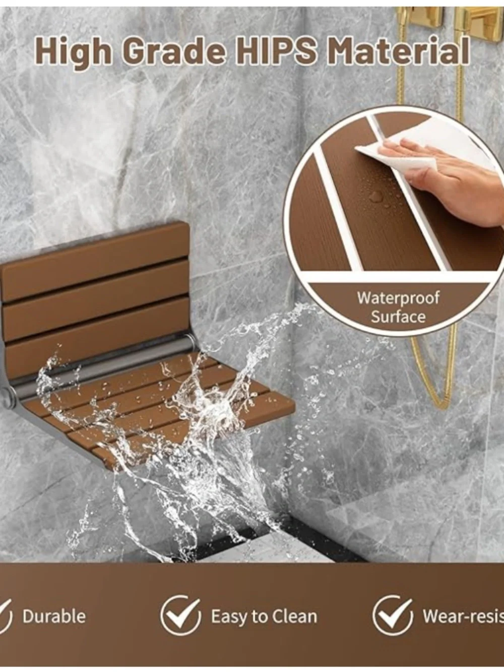 Giantex folding shower