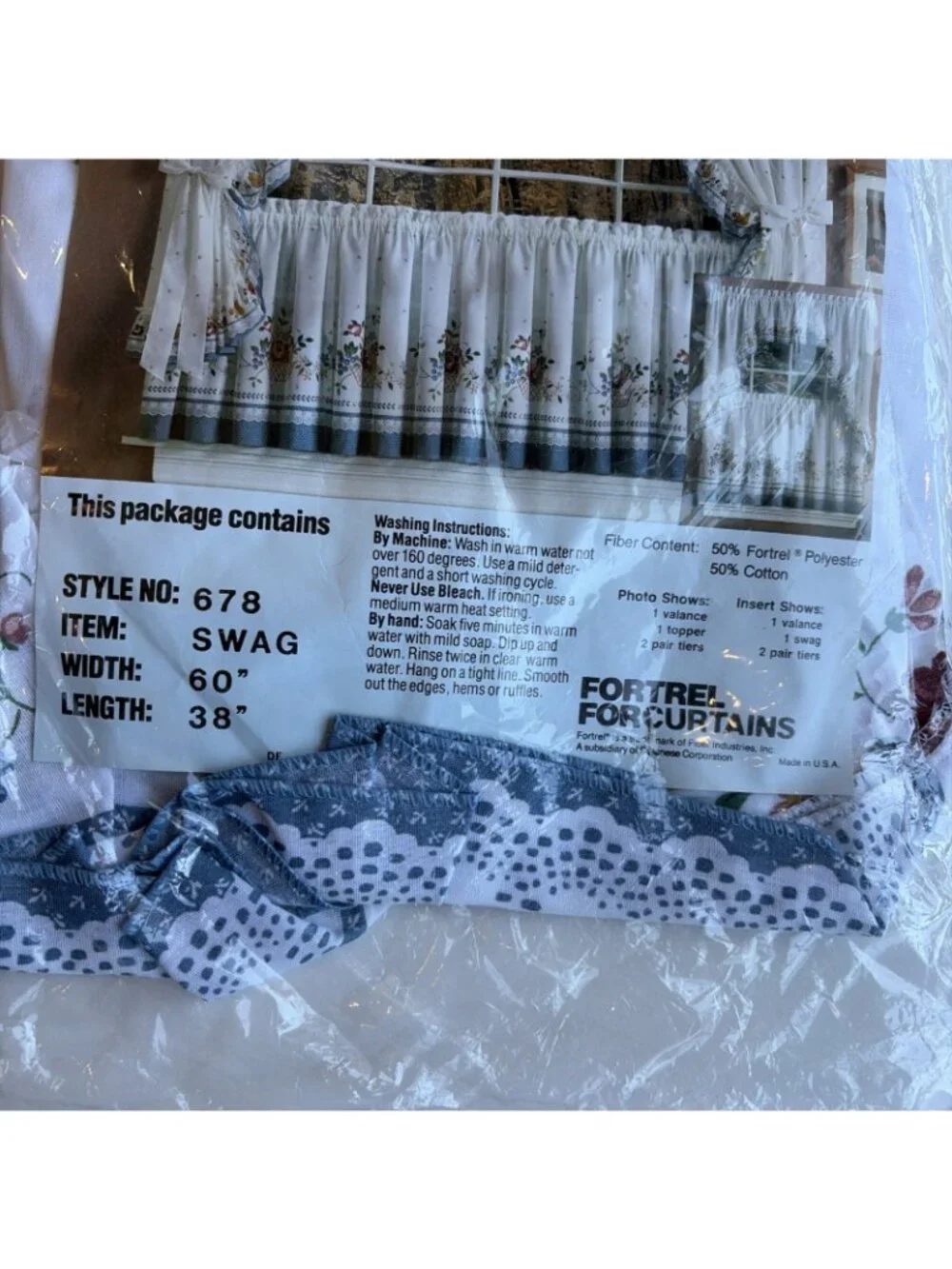 Fortrel vintage floral