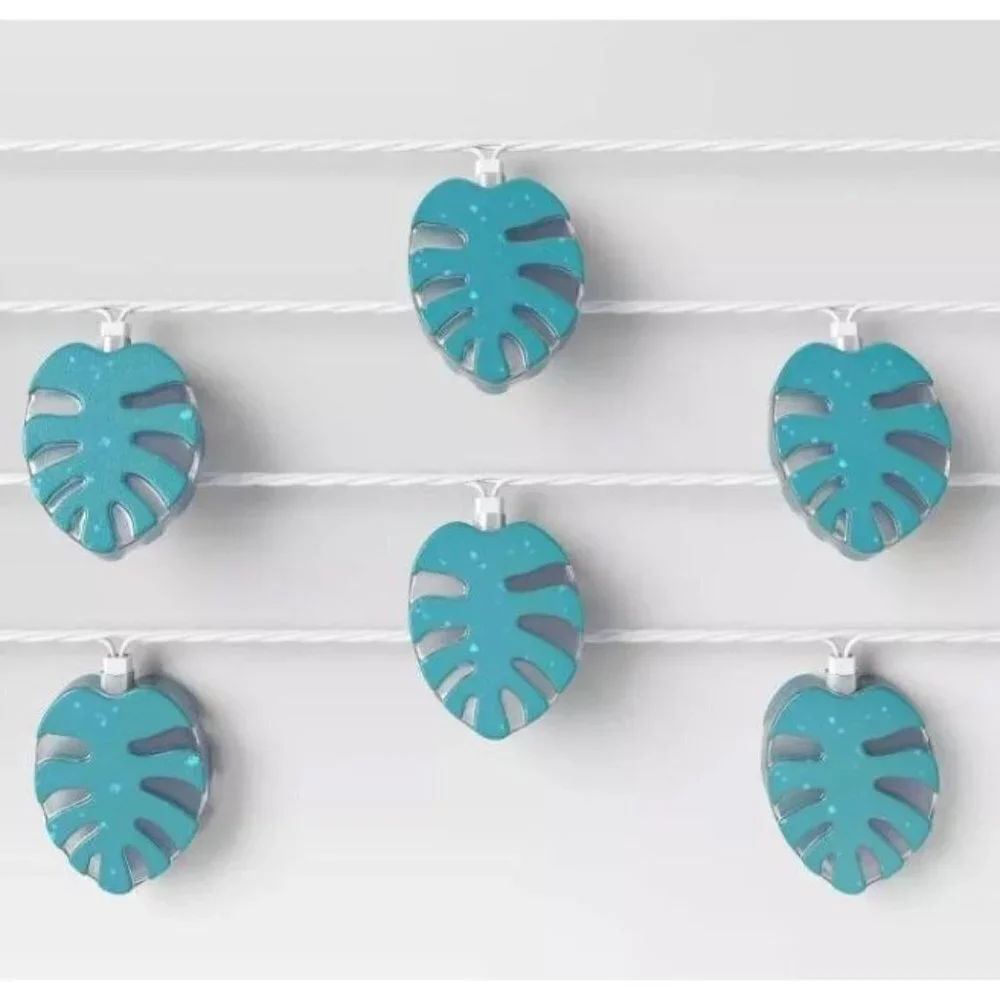 Target 10ct Incandescent Palm Leaves Mini Lights - Sun Squad™