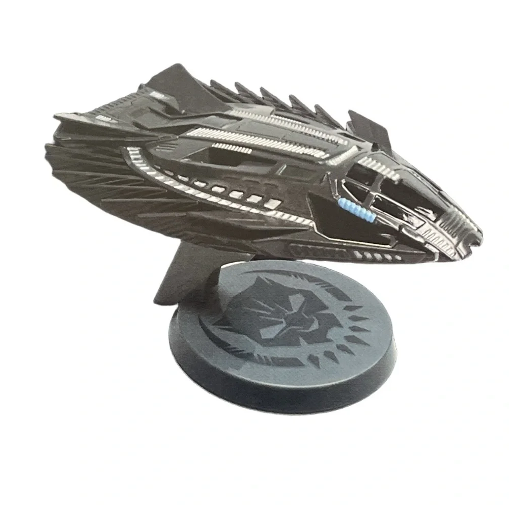 Marvel Royal Talon Fighter Die Cast Black and Silver Vehicle