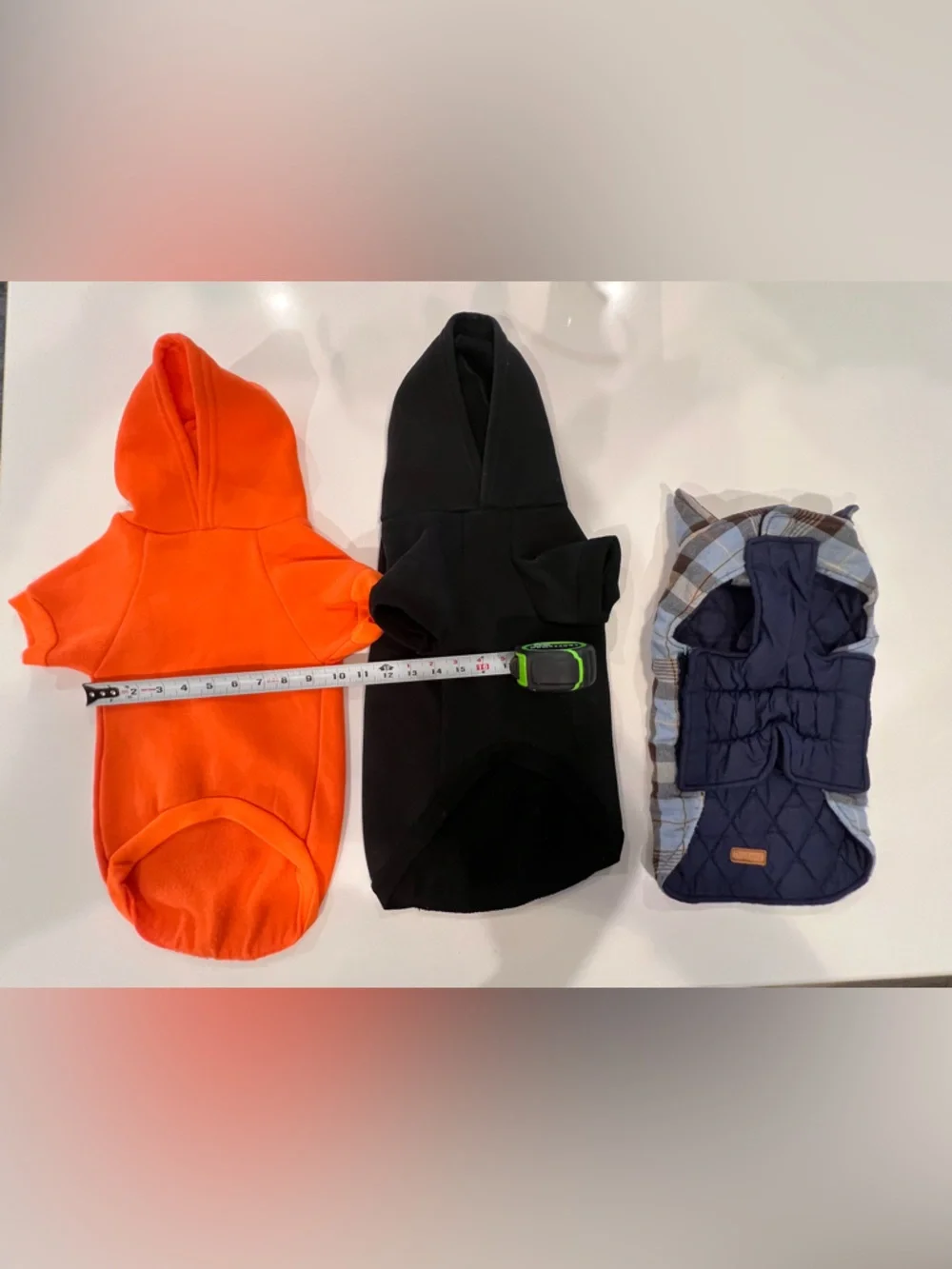 Dog Hoodie Bundle Just Dog It Dog Face Sweatshirt Plaid Coat Medium