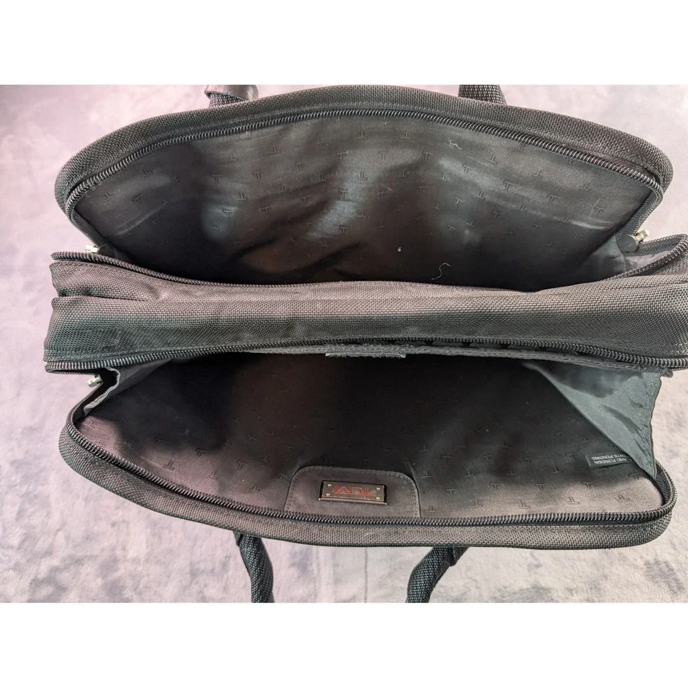 Tumi Alpha Essential Briefcase Laptop Cabin Bag Expandable For Clothes 26130D4