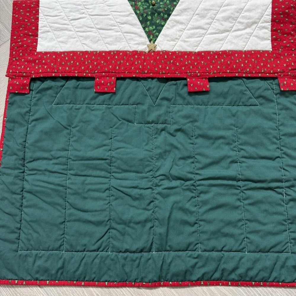 Handmade quilted christmas