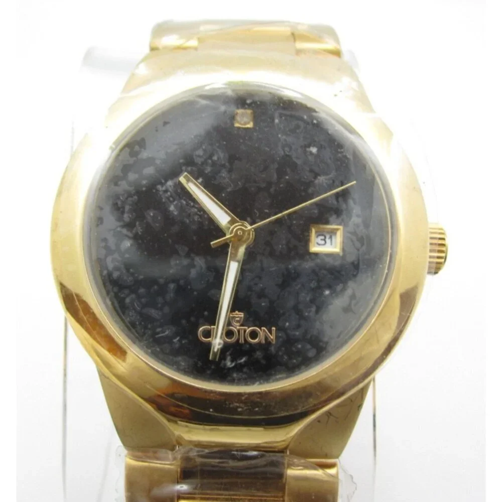 New Men Croton Quartz WR Analog 40mm Round Watch (H963) 